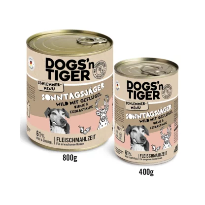 Schlemmermenü Hund Sonntagsjäger 400g - Image 2