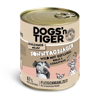 Schlemmermenü Hund Sonntagsjäger 800g