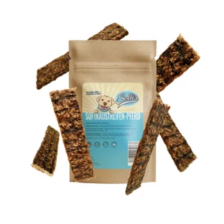 Snack Hund Soft-Kaustreifen Pferd 100g
