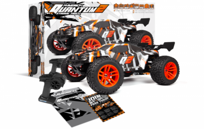Quantum2 XT 1:10 Stadium Truck - Orange (Mit Radio, Batterie nicht enthalten) - Image 7