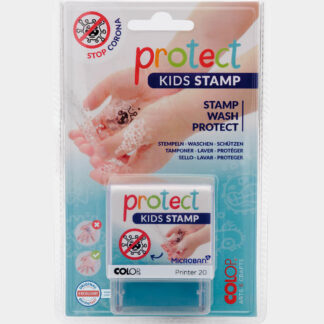 Protect Kids Stamp, Motiv Bakterien