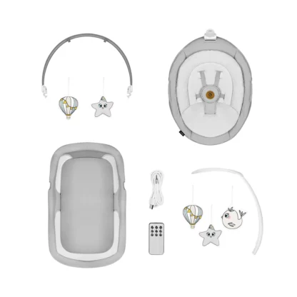 Babyschaukel-Set Bella Grey Concrete - Image 19