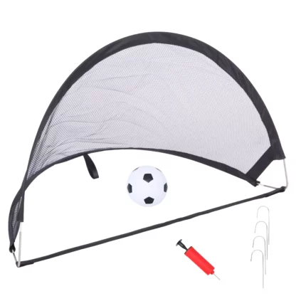 Fussballtor Pop-Up 60 x 40 cm 2er Set mit Ball - Image 2