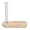 Holzhalter für Karten mit Reagenzglas Set