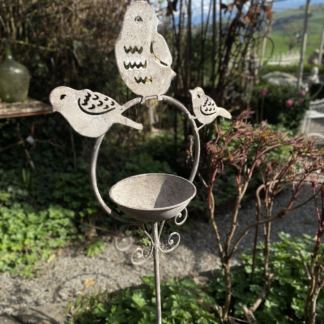 VogelfutterPlatz mit Stab ArtFerro