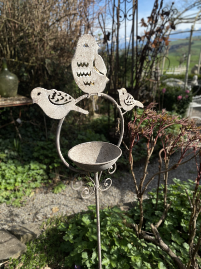 VogelfutterPlatz mit Stab ArtFerro