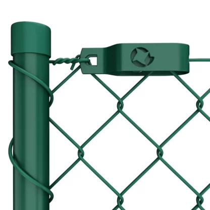 Maschendrahtzaun Komplettset grün 1.5 x 15 m - Image 2