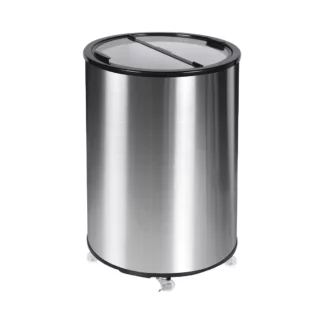 Party Cooler KS90M Chromstahl