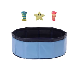 Pool für Katzen 30 cm blau