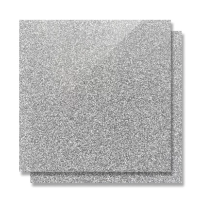 xTool Acryl Platte Glitzer Silber - 3mm (Silver Glitter Acrylic)