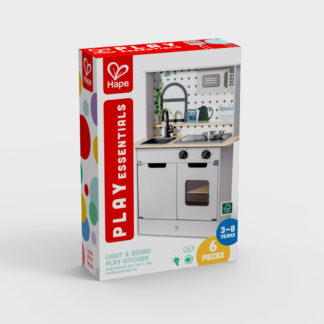 Kitchen Playset with Light & Sound  warm beige gray