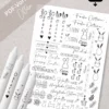 PDF-Vorlage zum Download für Wasserschiebefolien, Motive für Ostern, Kerzentattoos zum Ausdrucken, Kerzen Dekorieren, Kerzensticker