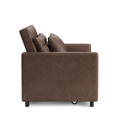 Sessel Leder mit Schlaffunktion LINO braun - Image 4