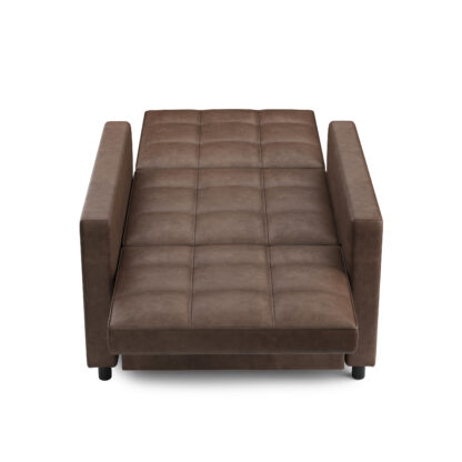 Sessel Leder mit Schlaffunktion LINO braun - Image 6