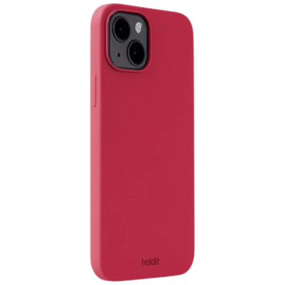 Holdit Silikon Back Cover Rot Apple iPhone 15 Plus - Image 2