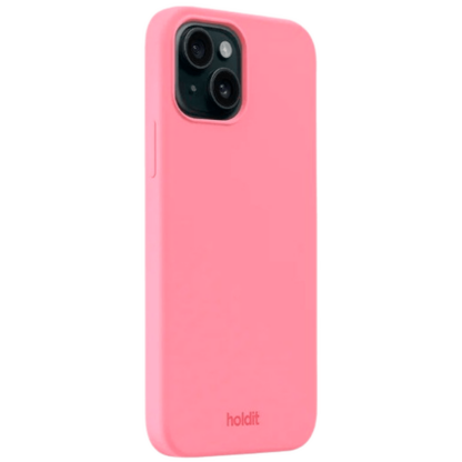 Holdit Silikon Back Cover Rosa Apple iPhone 15 - Image 2