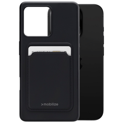 Mobilize Cardcase TPU Back Cover Schwarz Apple iPhone 16 Pro