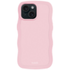 Holdit Wavy TPU Back Cover Rosa Apple iPhone 13/14/15