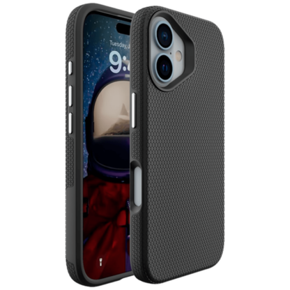 Just in Case Rugged TPU Back Cover Schwarz Apple iPhone 16