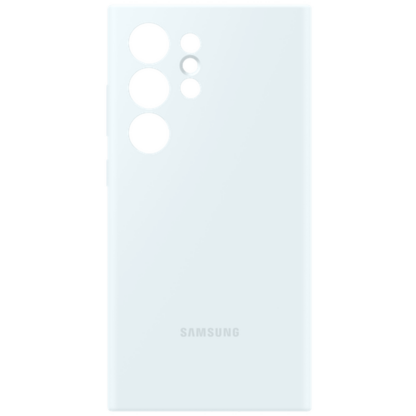 Samsung Silikon Back Cover Weiß Samsung Galaxy S24 Ultra - Image 4