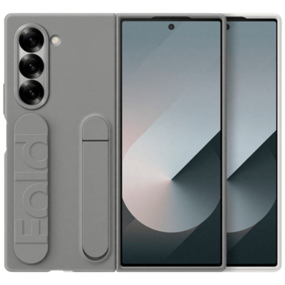 Samsung Silikon Back Cover Grau Samsung Galaxy Z Fold 6 - Image 7