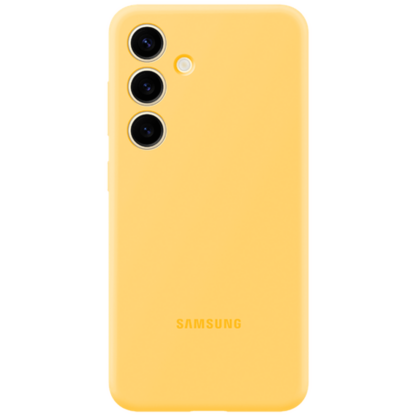 Samsung Silikon Back Cover Gelb Samsung Galaxy S24+