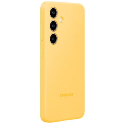 Samsung Silikon Back Cover Gelb Samsung Galaxy S24+ - Image 3
