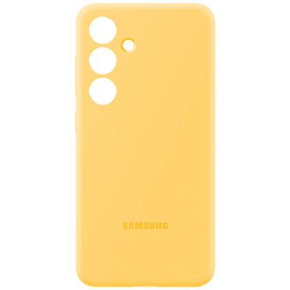 Samsung Silikon Back Cover Gelb Samsung Galaxy S24+ - Image 4