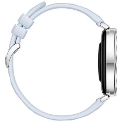 Huawei Watch GT 5 41mm Silber (Blaues Gummi Armband) - Image 4