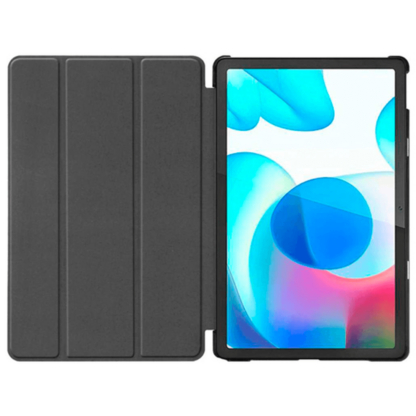 Just in Case Pu-Leder Book Hülle Schwarz Realme Pad