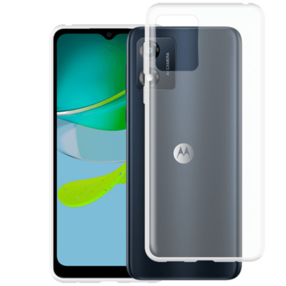 Just in Case TPU Back Cover Durchsichtig Motorola Moto E13