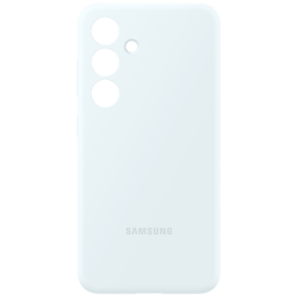 Samsung Silikon Back Cover Weiß Samsung Galaxy S24 - Image 4