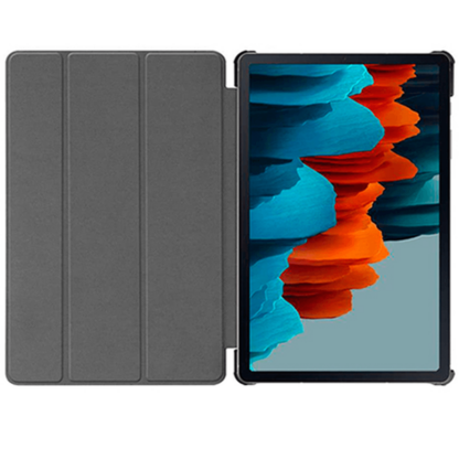 Just in Case Smart Tri-Fold Hülle Schwarz Samsung Galaxy Tab S7/S8