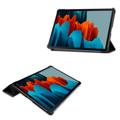 Just in Case Smart Tri-Fold Hülle Schwarz Samsung Galaxy Tab S7/S8 - Image 5