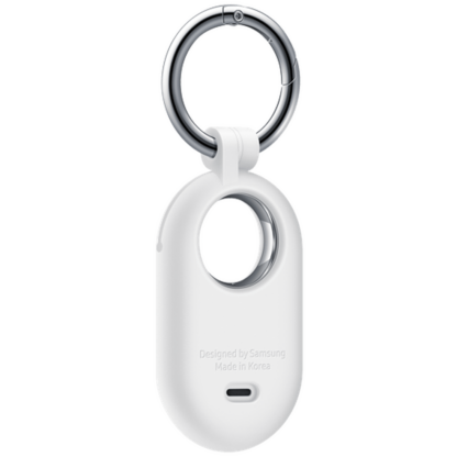 Samsung Silikon Hülle Weiß Samsung Galaxy SmartTag 2 - Image 3