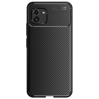 Just in Case Rugged TPU Case Schwarz Samsung Galaxy A03