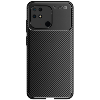 Just in Case Rugged TPU Back Cover Schwarz Xiaomi Redmi 10c