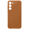Samsung Leder Back Cover Braun Samsung Galaxy S23+