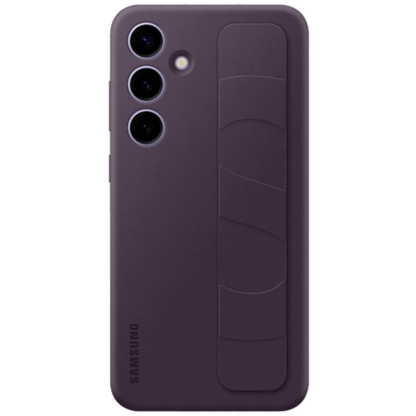 Samsung Standing Silikon Back Cover Lila Samsung Galaxy S24+