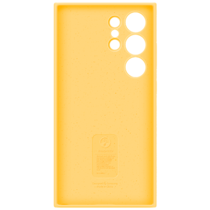 Samsung Silikon Back Cover Gelb Samsung Galaxy S24 Ultra - Image 5
