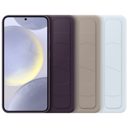Samsung Standing Silikon Back Cover Lila Samsung Galaxy S24+ - Image 5