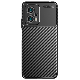 Just in Case Rugged TPU Back Cover Schwarz Poco X4 GT