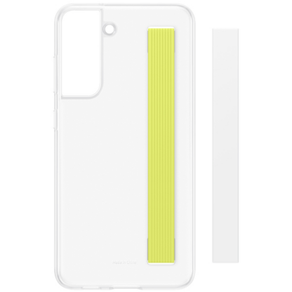 Samsung TPU Back Cover Mit Gurt Weiß Samsung Galaxy S21 FE