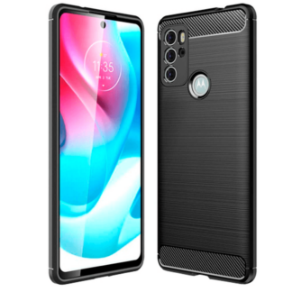 Just in Case Rugged TPU Back Cover Schwarz Motorola Moto G60s