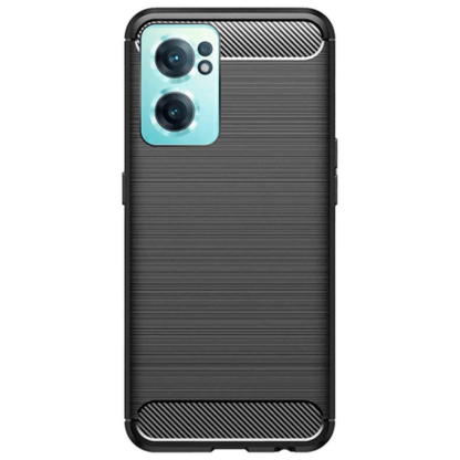 Just in Case Rugged TPU Back Cover Schwarz OnePlus Nord CE 2 - Image 2