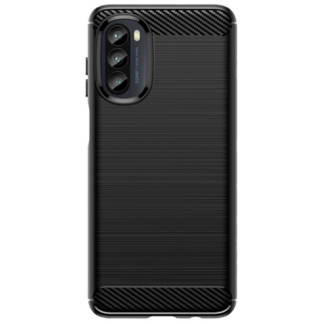 Just in Case Rugged TPU Hülle Schwarz Motorola Moto G52