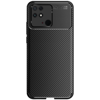 Just in Case Rugged TPU Back Cover Schwarz Poco C40