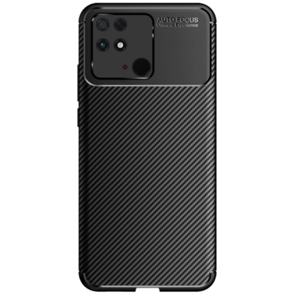 Just in Case Rugged TPU Back Cover Schwarz Poco C40