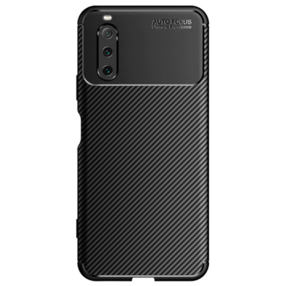 Just in Case Rugged TPU Back Cover Schwarz Sony Xperia 10 IV