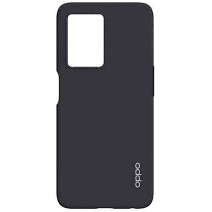 OPPO Silikon Back Cover Schwarz OPPO A77